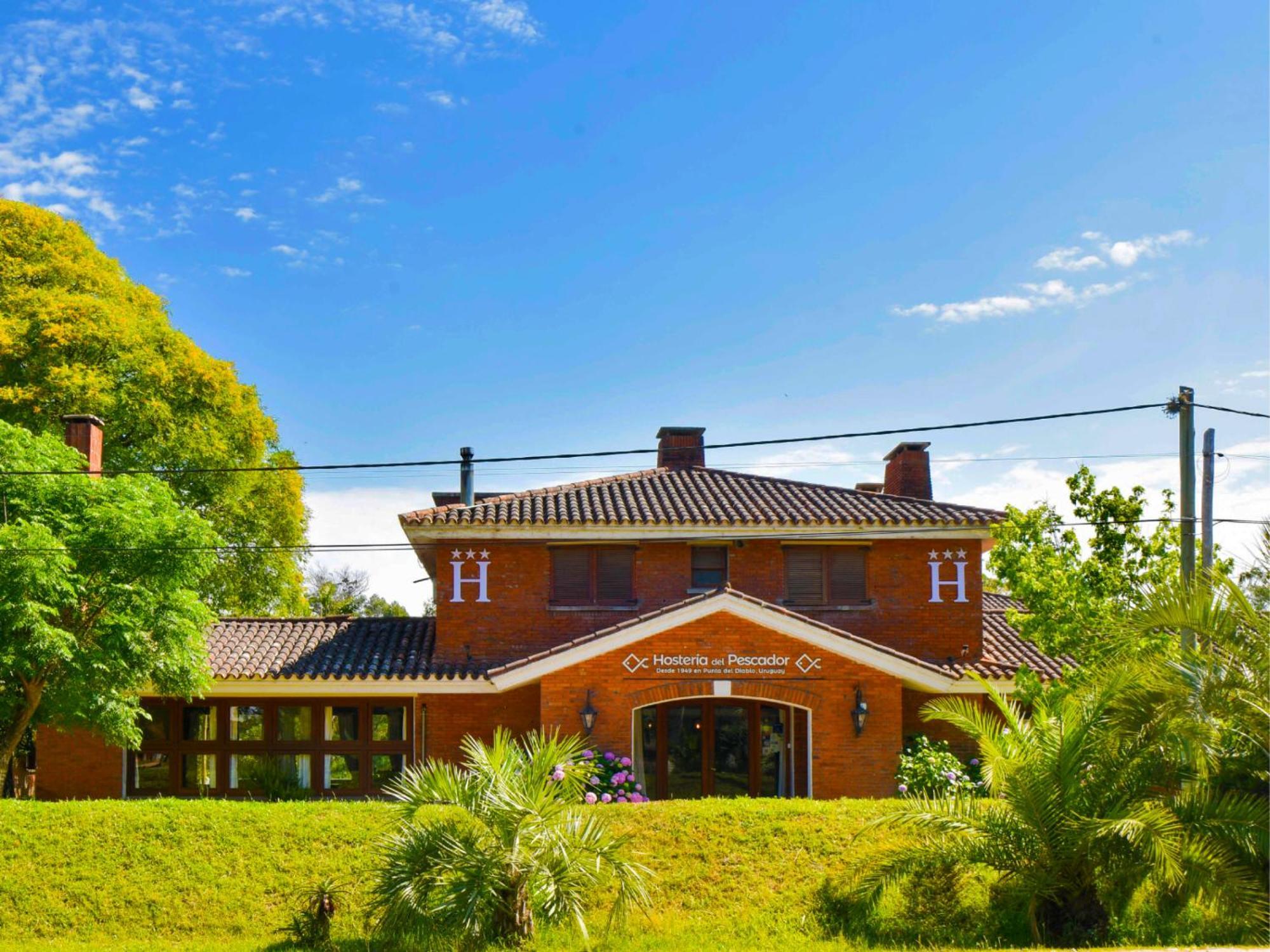 Отель Hosteria Del Pescador Пунта-дель-Дьябло Экстерьер фото